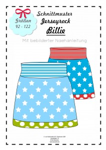 Schnittmuster Jerseyrock "Billie"