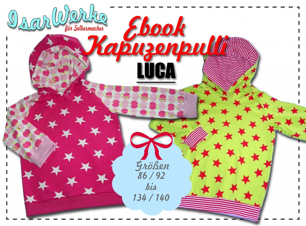 Nähanleitung Kapuzenpulli LUCA