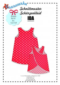 Schürzenkleid IDA Papierschnittmuster