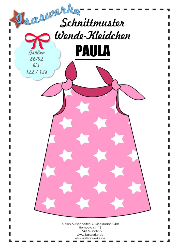 SCHNITTMUSTER PAULA WENDEKLEID Cover JPG